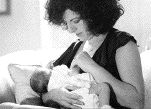 nursing mother and baby